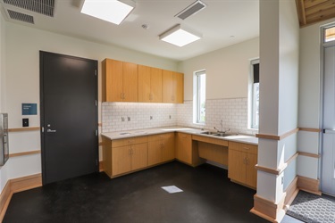 Bobby Theisen inside counter sink